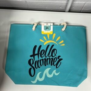 Extra large beach tote